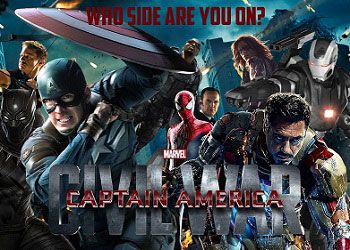 Постер Капитана Америки Гражданская война