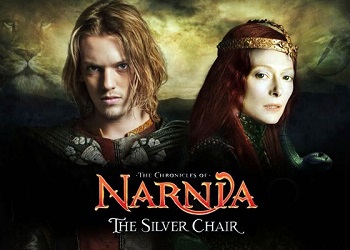 Постер Хроники Нарнии серебряный трон