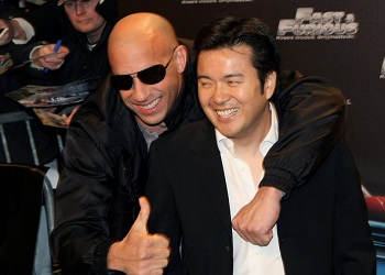 Vin Diesel and Justin Lin